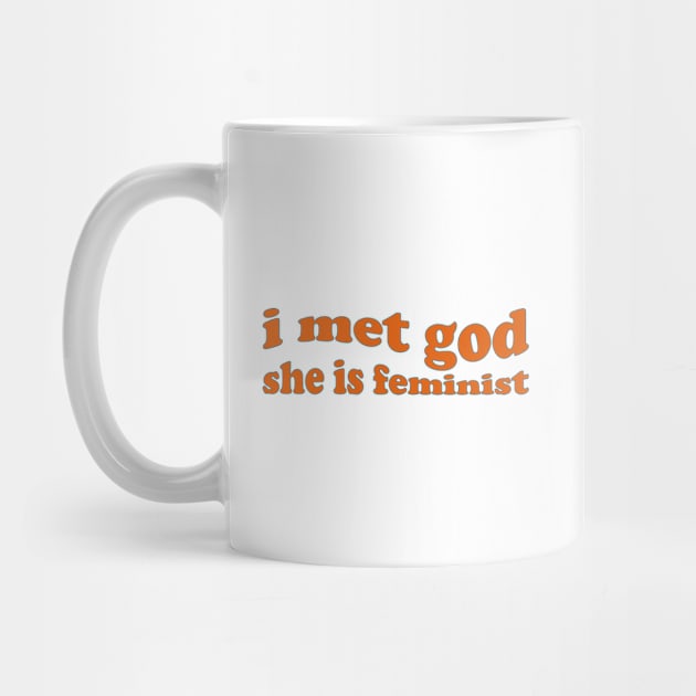 I Met God She is Feminist by Pridish